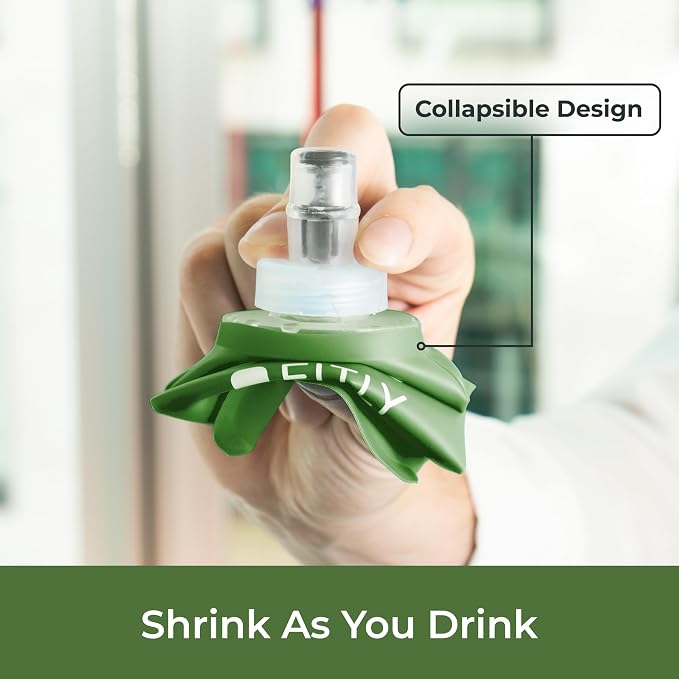 Soft Flask - Shrink As You Drink Soft Water Bottle - Image 3