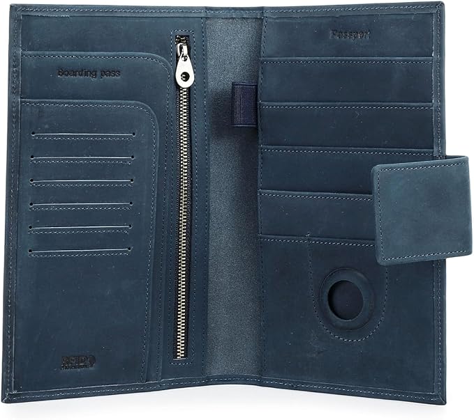 CONTACTS Full Grain Leather Family Passport Holder by CONTACTS