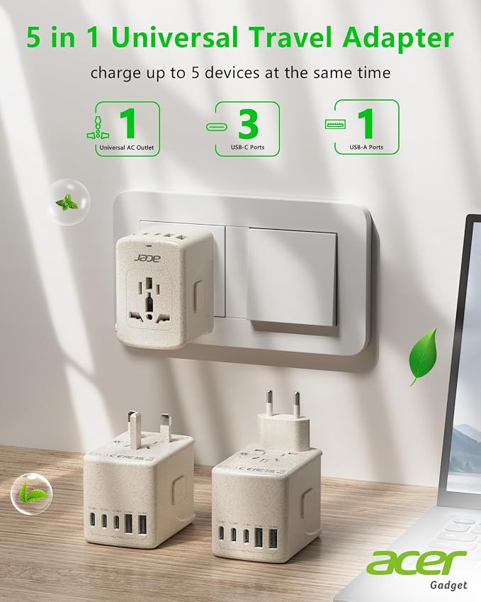 Acer Universal Travel Plug Adapter - Image 3