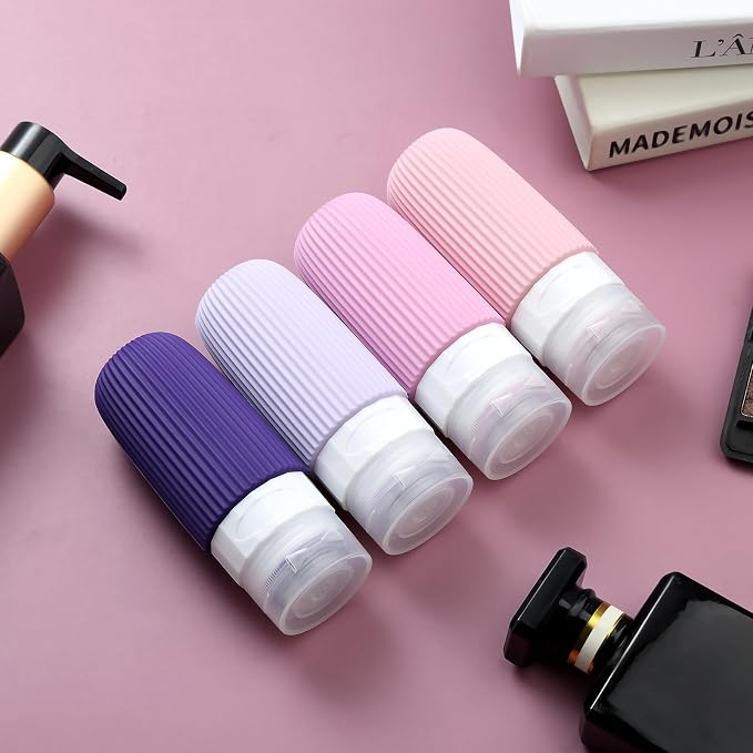 Travel Bottles for Toiletries, Tsa Approved 2oz Travel Bottles, BPA Free Leak - Image 6