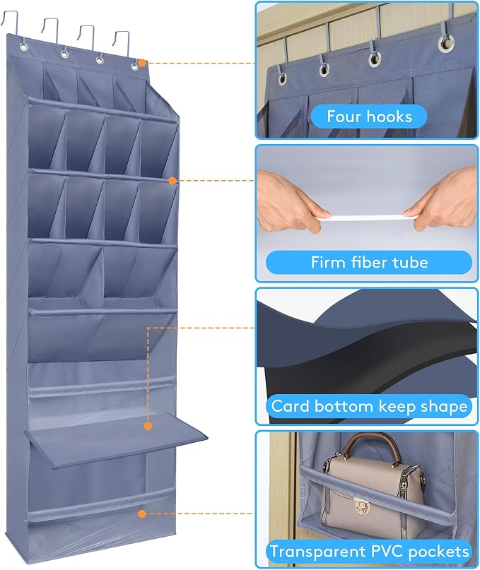 Over The Door Shoe Organizer - Image 3