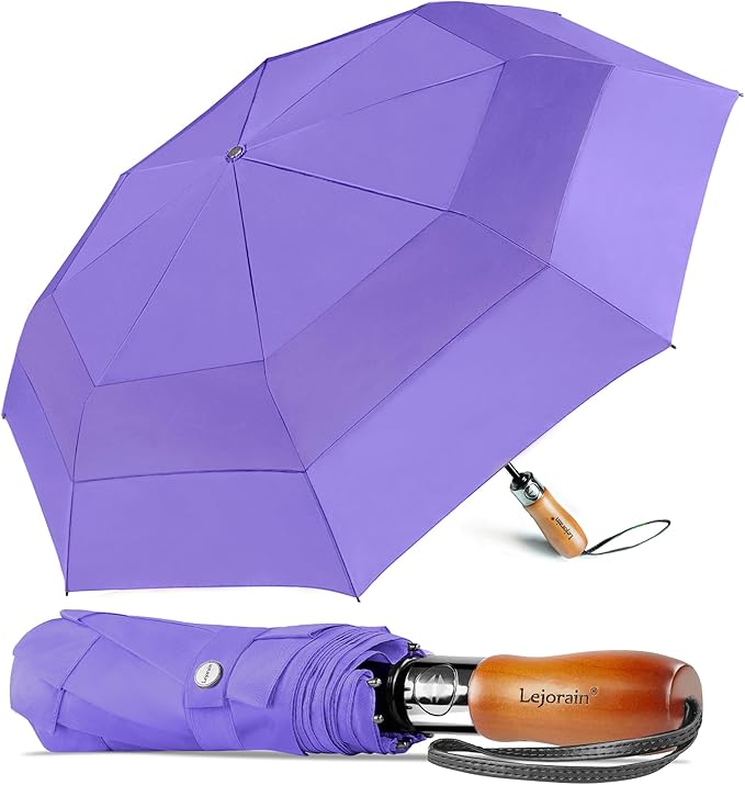 Lejorain Large Folding Golf Umbrella by Lejorain