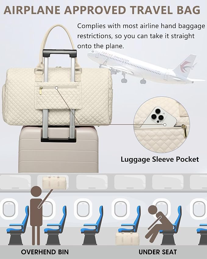 Weekender Travel Duffle Bag for Women - Image 6