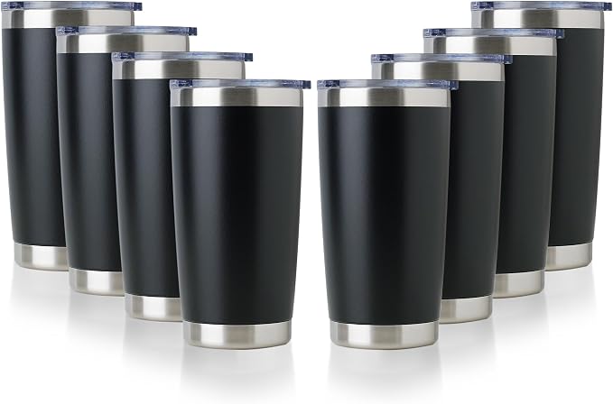 DOMICARE 20oz Stainless Steel Tumbler Bulk by VisittheDOMICARE