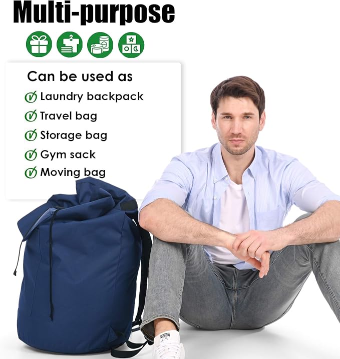 Laundry Bag Backpack Extra Large, 115L Laundry Backpack - Image 7