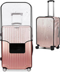 30-inch Luggage Cover Protector Clear PVC Waterproof Suitcase Covers, Travel by WelcomeToJZRSuitcase