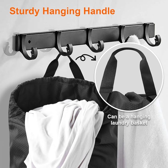 Femuar Laundry Bag Backpack Durable Laundry Bag - Image 4