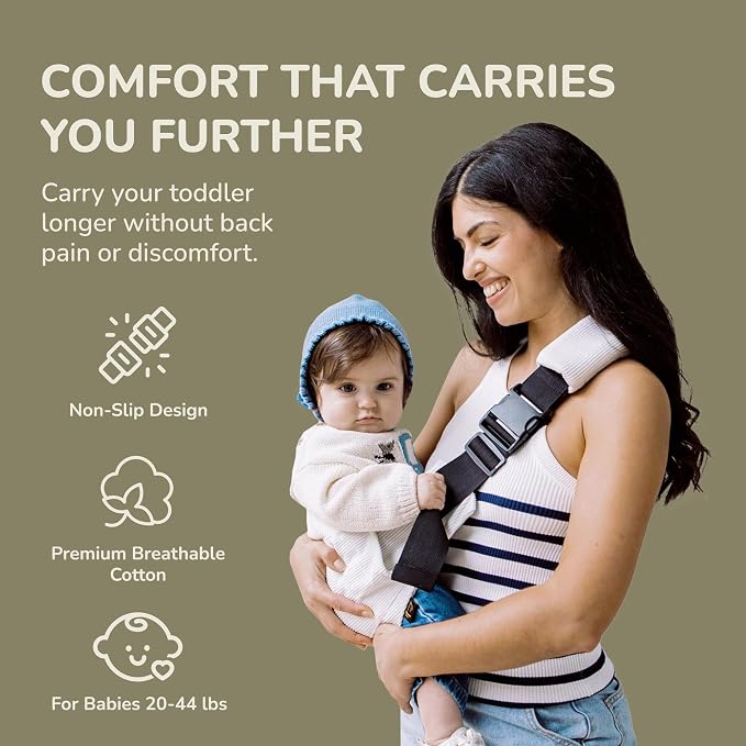 Ergonomic Lightweight Adjustable Toddler Sling Baby Carrier - Image 3