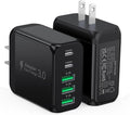50W USB C Wall Charger Block, 5-Port C Charger Fast Charging Block PD Power by CSODINCE