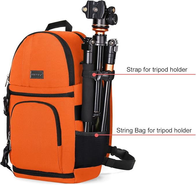 MOSISO Camera Sling Bag, DSLR/SLR/Mirrorless Camera Backpack Case Shockproof - Image 3