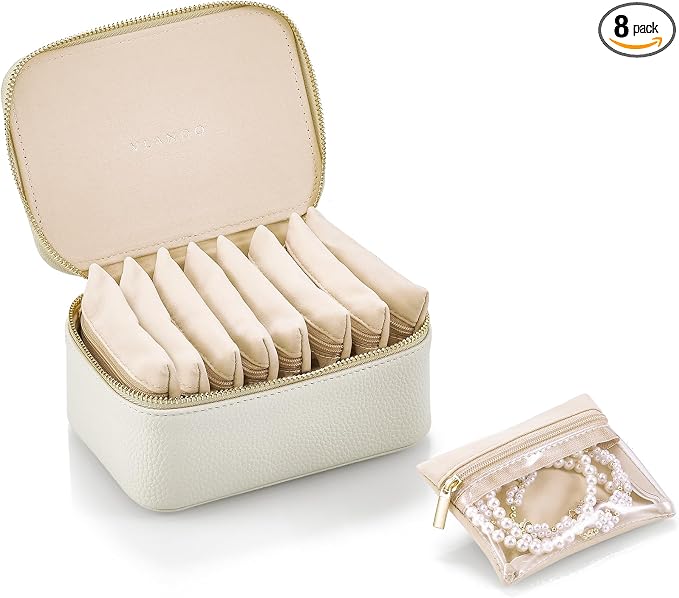 Vlando Graduation Gifts for Her, Travel Jewelry Case by VLANDO