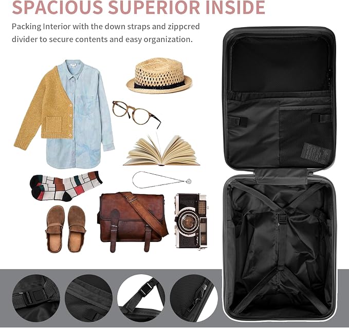 LemoHome Expandable Luggage - Image 5