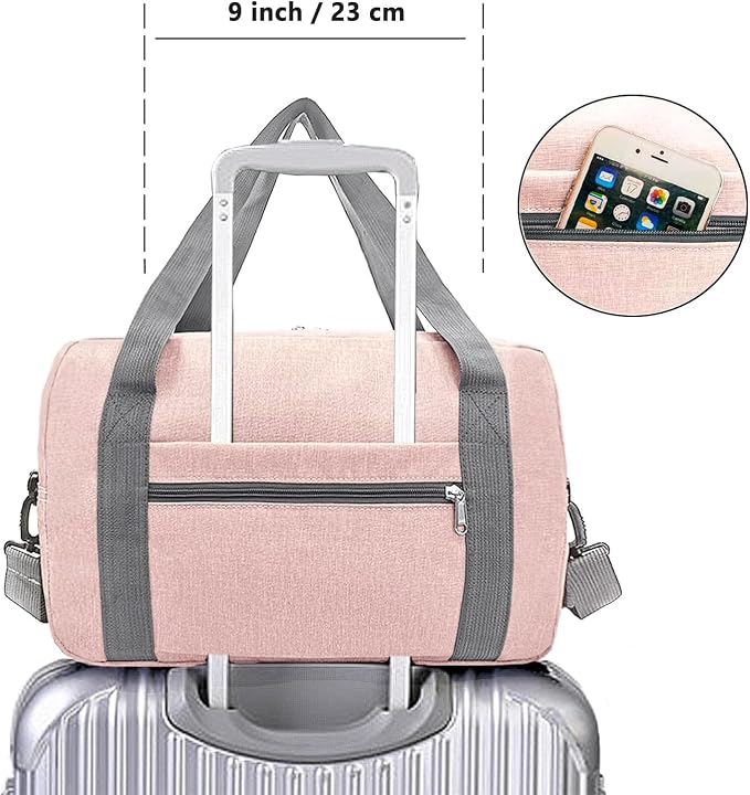 Foldable Carry on Luggage Bag 22x14x9 Personal Item Bag - Image 5