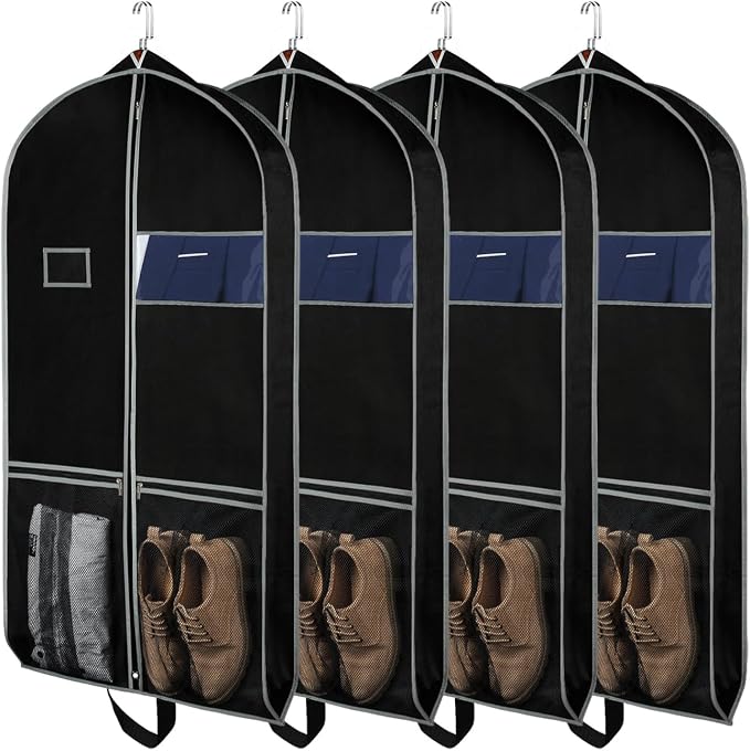 Zilink Garment Bags Suit Bag for Travel and Storage 43 inches Suit Cover by Zilink
