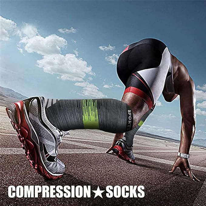 CHARMKING Compression Socks for Women & Men Circulation 15-20 mmHg is Best - Image 3