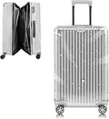 Yotako Upgraded Zippered Clear PVC Suitcase Cover, 26 Inch Luggage Covers by YOTAKO