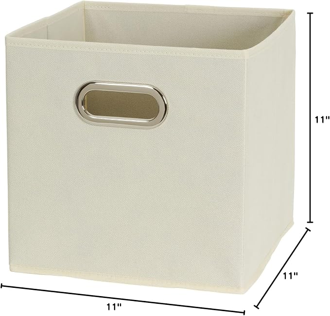 Household Essentials 82-1 Foldable Fabric Storage Bins |Cubby Cubes - Image 6