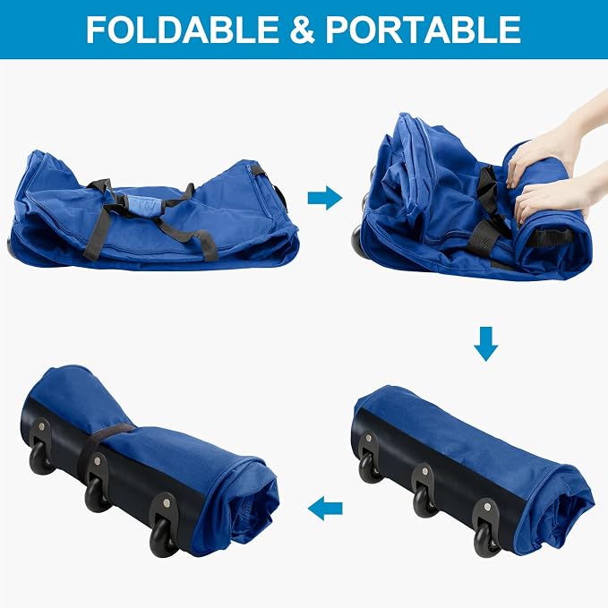 Finnhomy 120L Foldable Rolling Duffel Bag - Image 5
