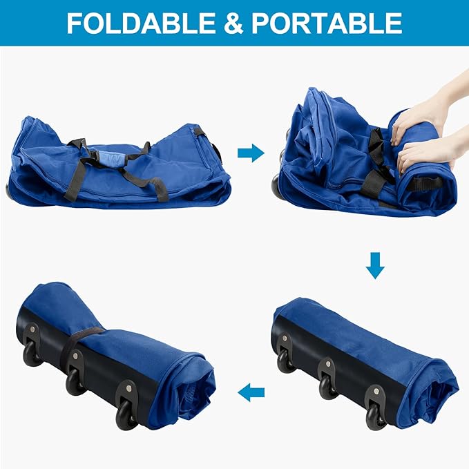 Finnhomy 120L Foldable Rolling Duffel Bag - Image 5