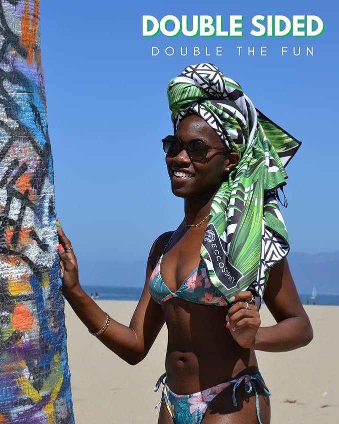 ECCOSOPHY Microfiber Beach Towel - Image 6