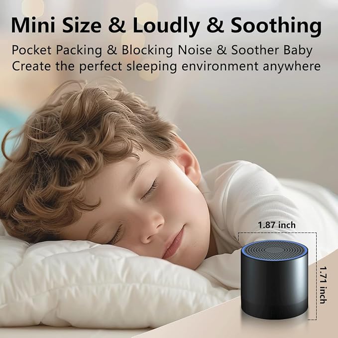 Portable Sound Machine Mini White Noise Machine - Image 4