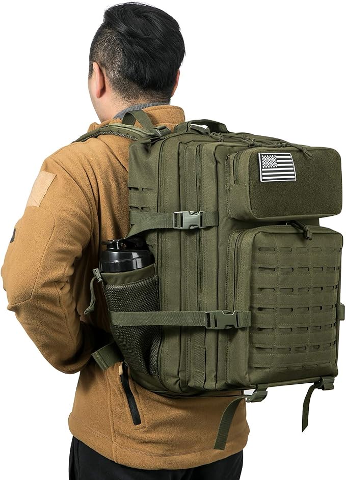 QT&QY 45L Military Tactical Backpacks - Image 4