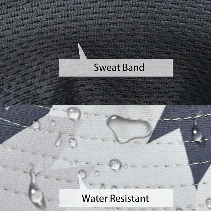 Sun Hats for Men Women Fishing Hat UPF 50+ Breathable Wide Brim Summer UV - Image 3