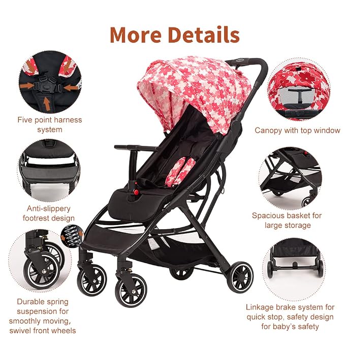 COOL KIDS Portable Stroller - Image 5