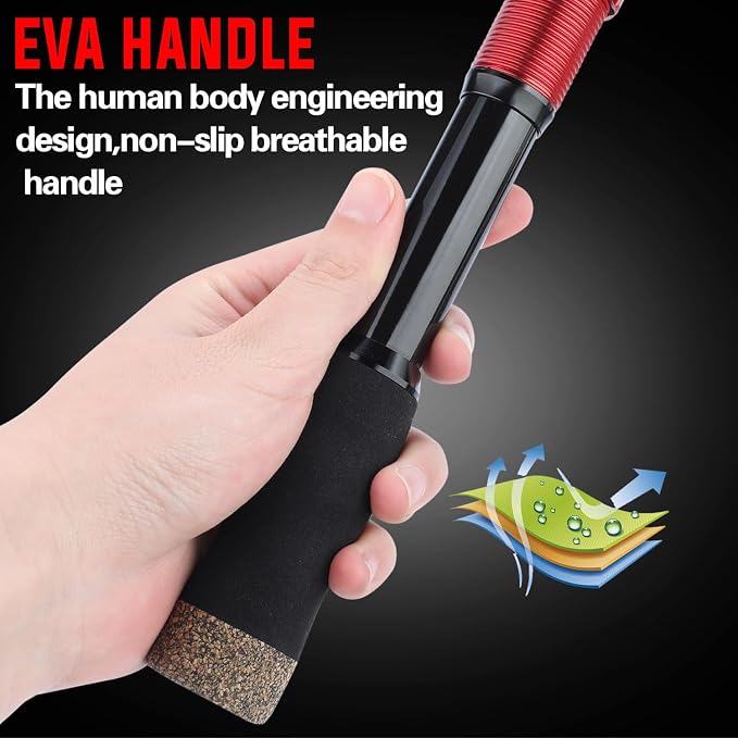 Sougayilang Portable Telescopic Fishing Rod - Image 4