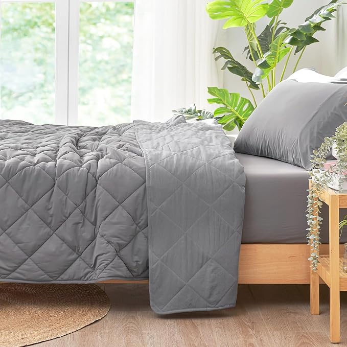 Cozy Bliss Cooling Blanket for Hot Sleepers, Q-Max 0.4 Cooling Comfort King Size - Image 5