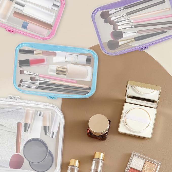 4PCS Clear Hard Zipper Case - Image 4