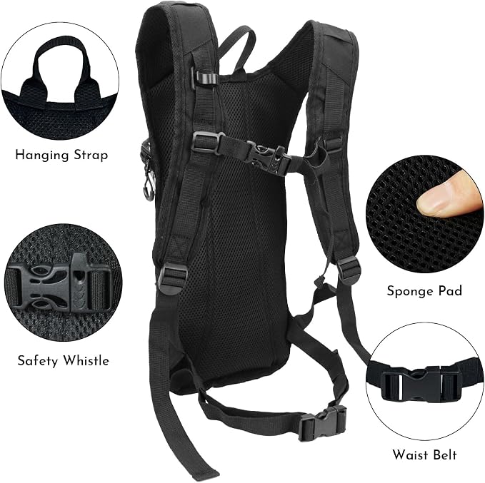 Reflective Hydration Backpack, Hydration Pack - Image 3