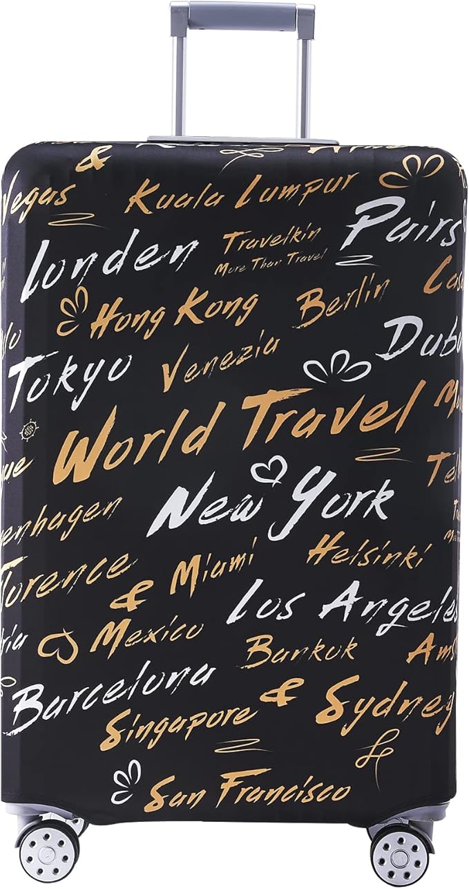 Travelkin Luggage Covers For Suitcase Tsa Approved, Suitcase Cover Protector by MoreThanTravel