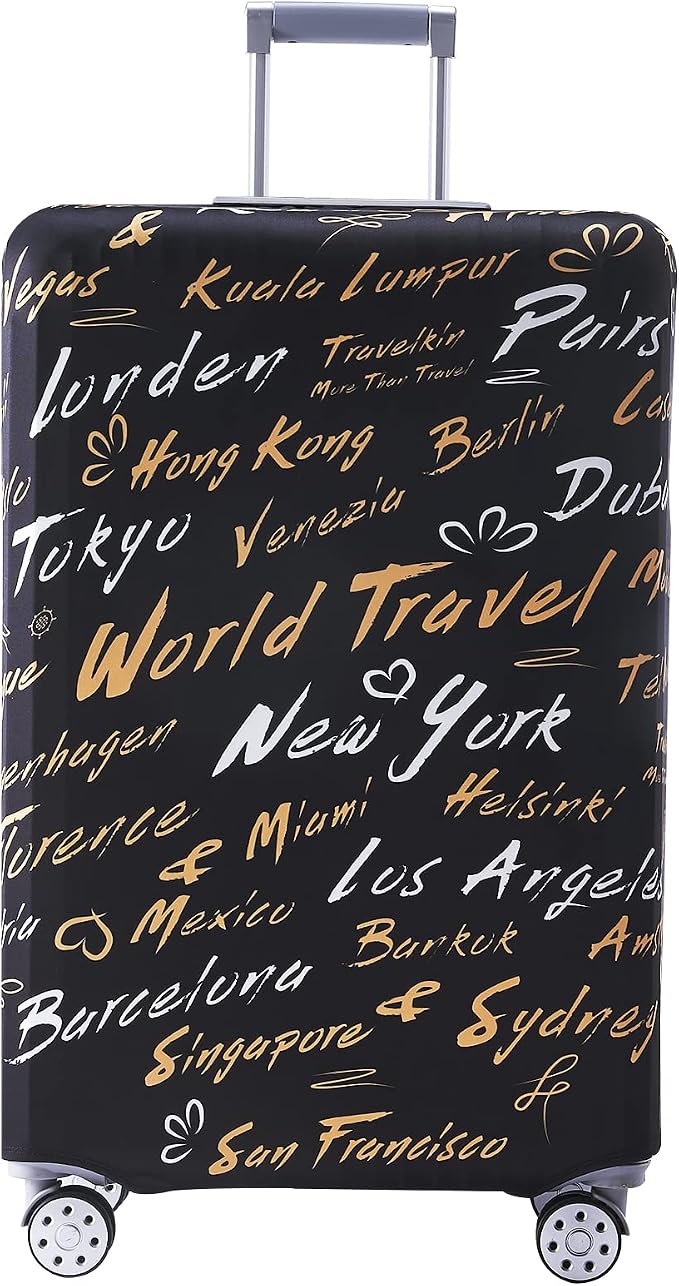 Travelkin Luggage Covers For Suitcase Tsa Approved, Suitcase Cover Protector by MoreThanTravel