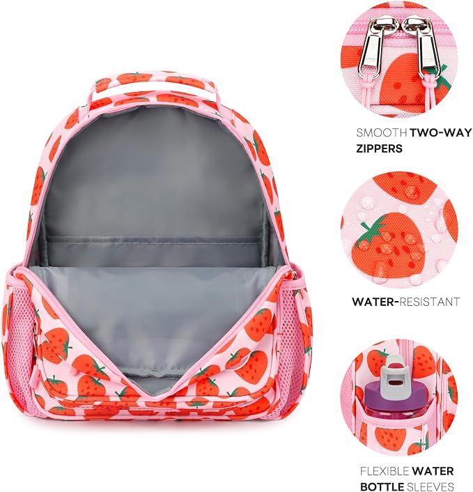 mibasies Toddler Backpack for Girls 2-4: Cute Kids Backpacks for Girls - Image 2