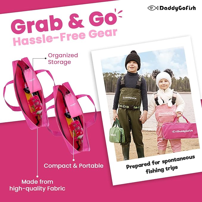 DaddyGoFish Kids Fishing Pole - Image 5