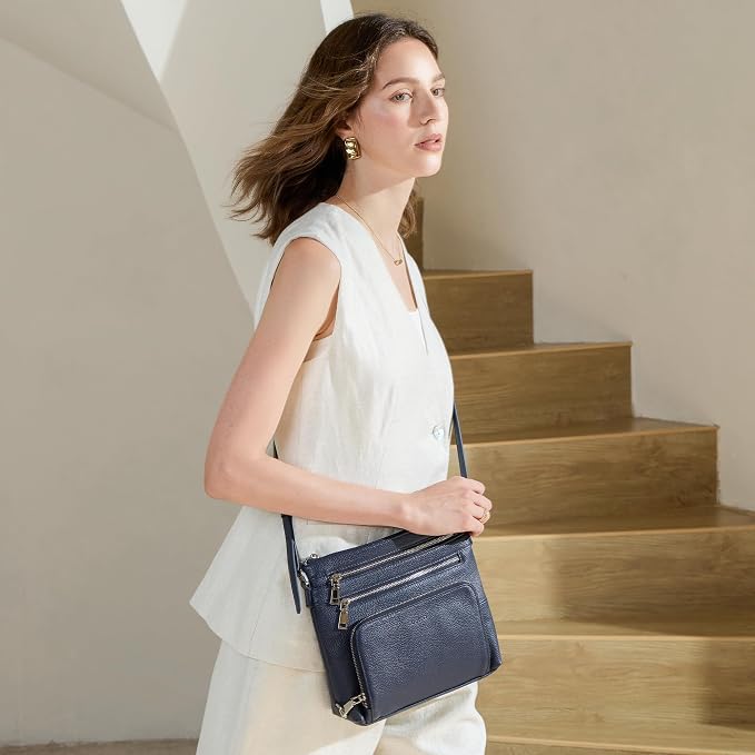 befen Genuine Leather Crossbody Bags - Image 2