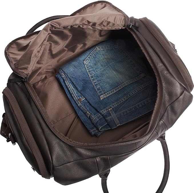 Kenneth Cole REACTION Duff Guy Colombian Leather 20" Single Compartment Top - Image 3