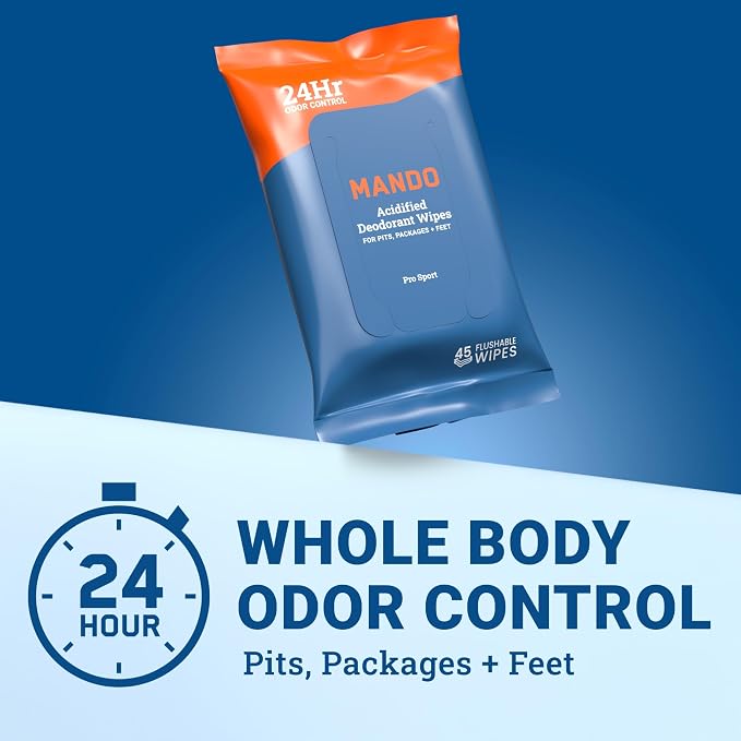 Mando Deodorant Wipes - Image 2