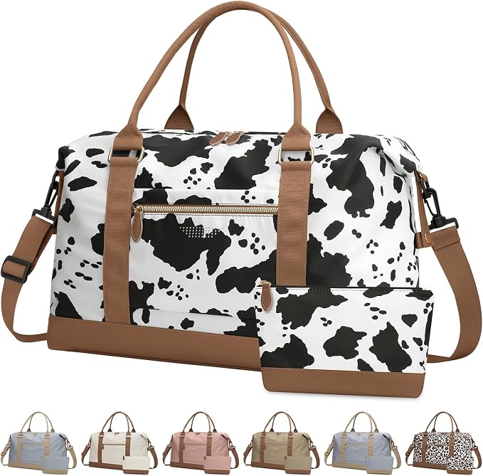 Travel Duffle Bag for Women, Weekender Bags, Hospital Bag for Labor Delivery by ELONGRIVER