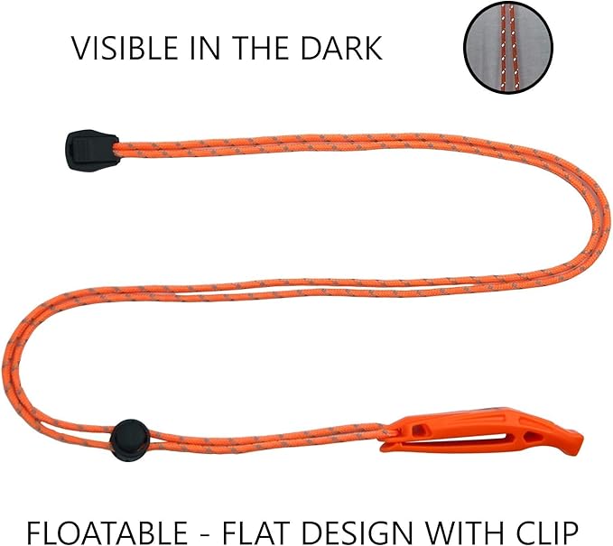Emergency Whistles with Lanyard Safety Whistle Survival Shrill Loud Blast - Image 6