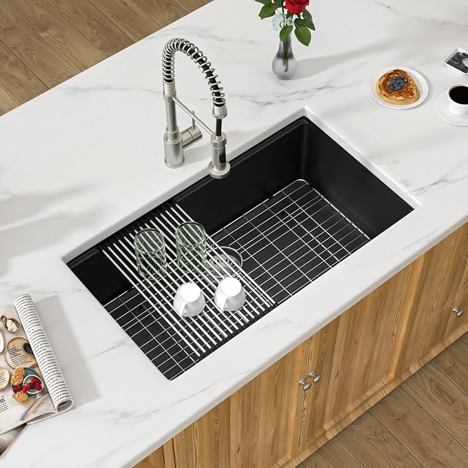 30 Granite Composite Kitchen Sink - Image 4