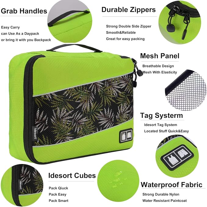 Packing Cubes Luggage Bags Organizer Durable Travel Accessories - Image 3