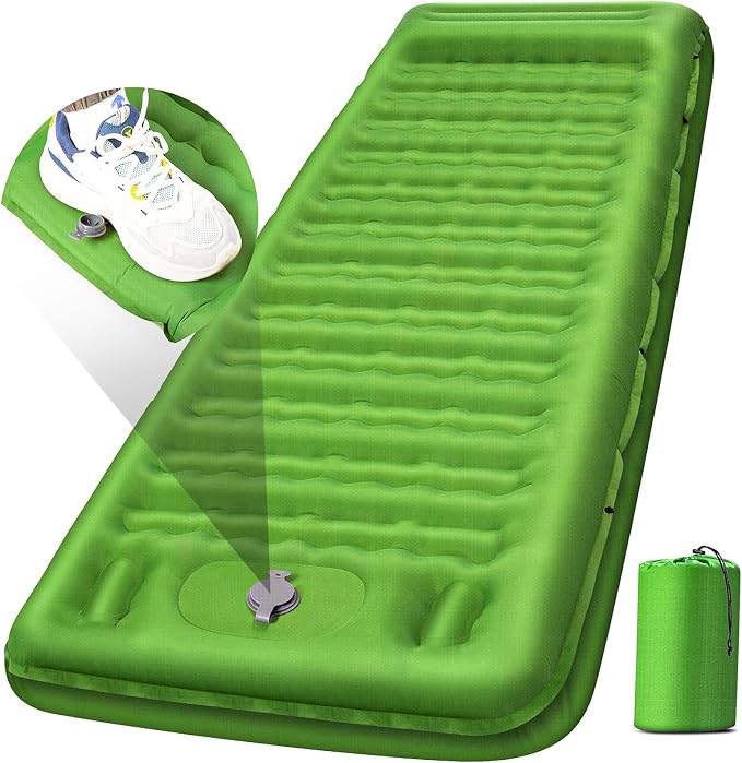 Camping Sleeping Pad, Extra Thick 5 Inch Camping Mat by FNARMW