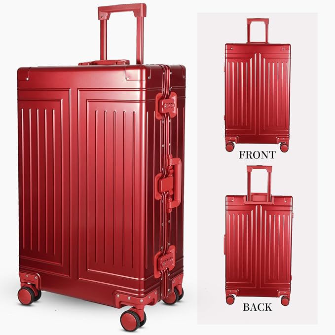 All Aluminum Carry On Luggage，Cut from Whole Aluminum Sheet，22x14x9 Airline - Image 3