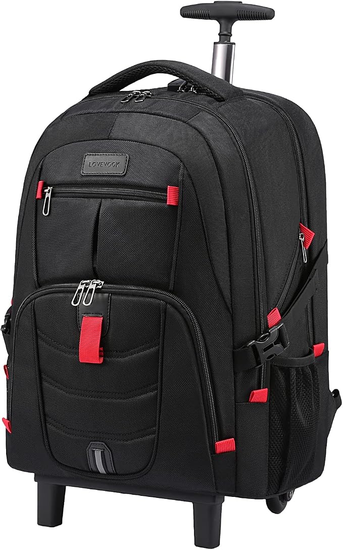 LOVEVOOK Rolling Laptop Backpack by LOVEVOOK