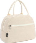 FlowFly Lunch Bag for Women Insulated Lunch Box Corduroy Lunch Tote Cooler for by FlowFly