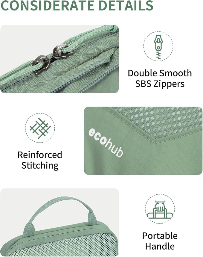 ECOHUB 4 Set /6 Set Packing Cubes - Image 5