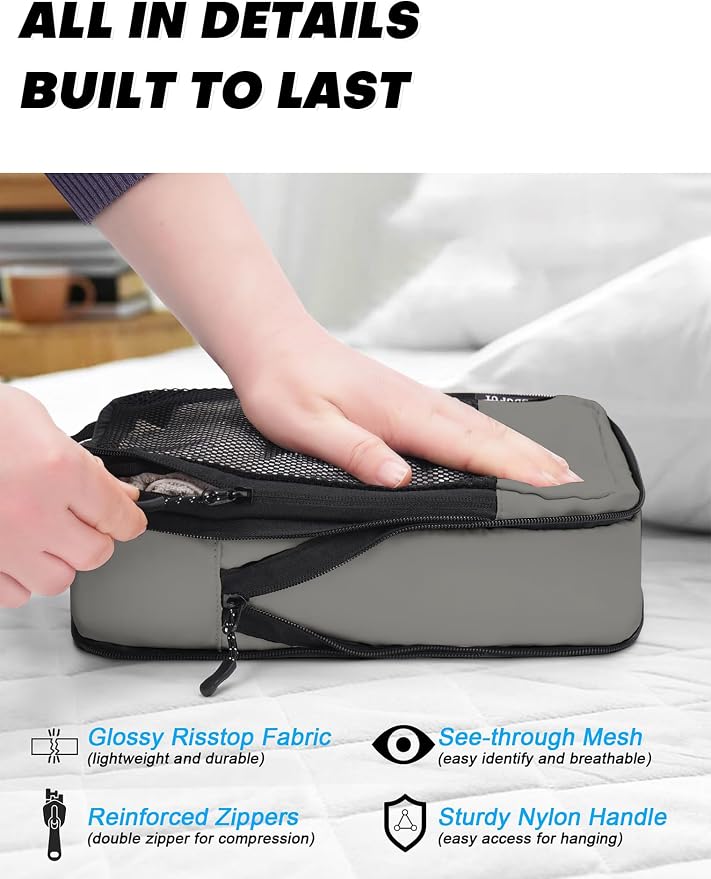4 PCS Set Compression Packing Cubes - Image 7