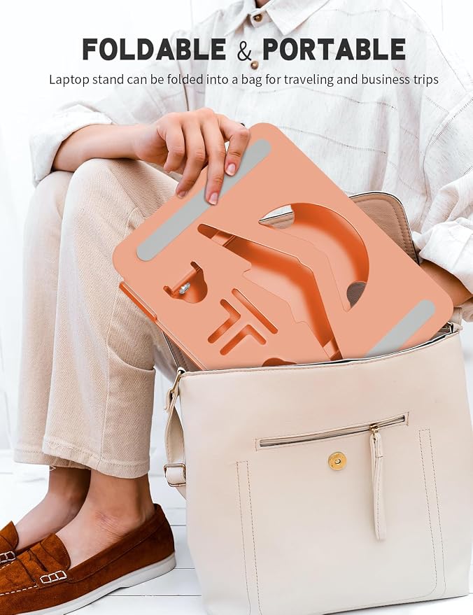 Laptop Stand, Ergonomic Adjustable Computer Stand - Image 7